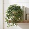 Set of 2: Hanging English Ivy Bushes with 450 Lifelike Silk Leaves | 27-Inch | UV Resistant | Indoor/Outdoor Use | Faux Greenery | Home & Office Decor, Floral Home by Artificial Flowers